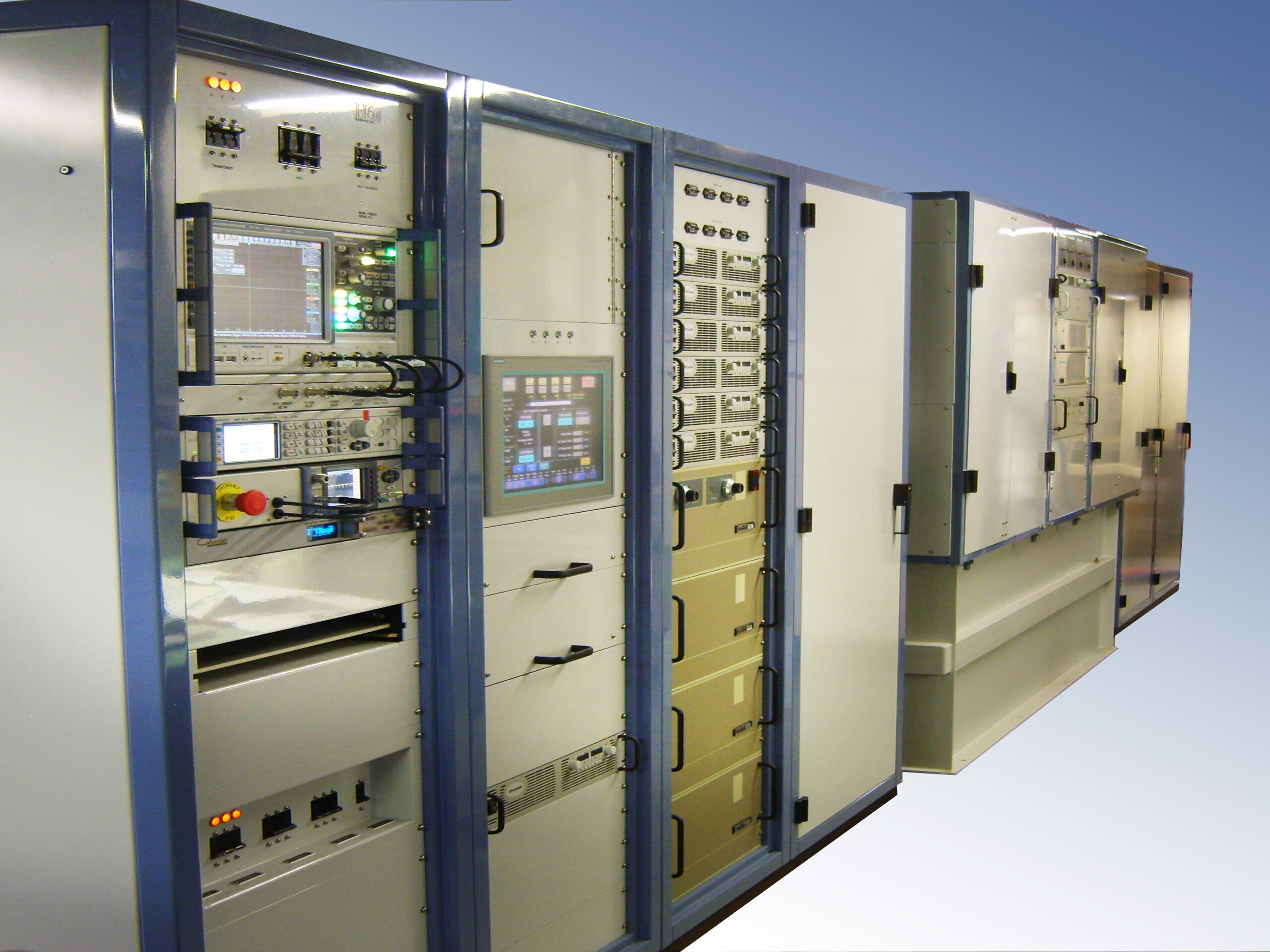 An H6 Systems Klystron Transmitter.